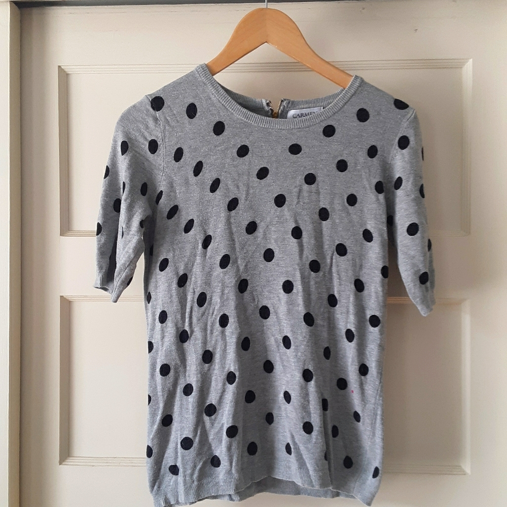 Polka dot sweater TJ maxx